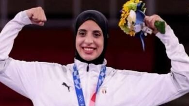وزير الشباب والرياضة يتواصل هاتفيا مع فريال اشرف للاطمئنان على حالتها الصحية