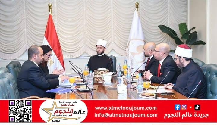 وزير الأوقاف يستقبل وفد هيئة فولبرايت