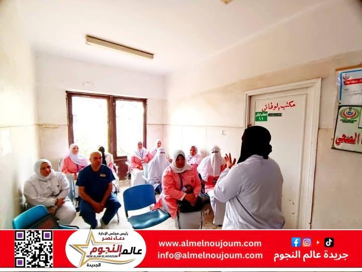 مديرية الصحة بالشرقية تنظم قافلة طبية علاجيةلقرية الروضة بالصالحية