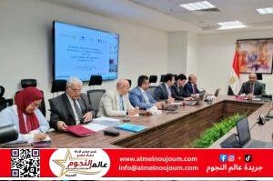 نائب وزير الإسكان يترأس اجتماع اللجنة التوجيهية لمشروع "المساندة الفنية التحضيرية لإدارة الحمأة في مصر"