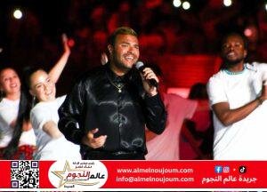 رامي صبري يحيي حفل مباريات كأس أمم أفريقيا للشباب 
