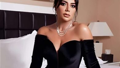 رانيا يوسف تحتفل بشم النسيم بإطلالة أنيقة وجريئة بالأسود