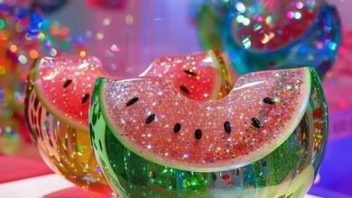 أحدث صيحات الديكور: فاكهة الكريستال تضيف لمسة فاخرة وعصرية للمنازل