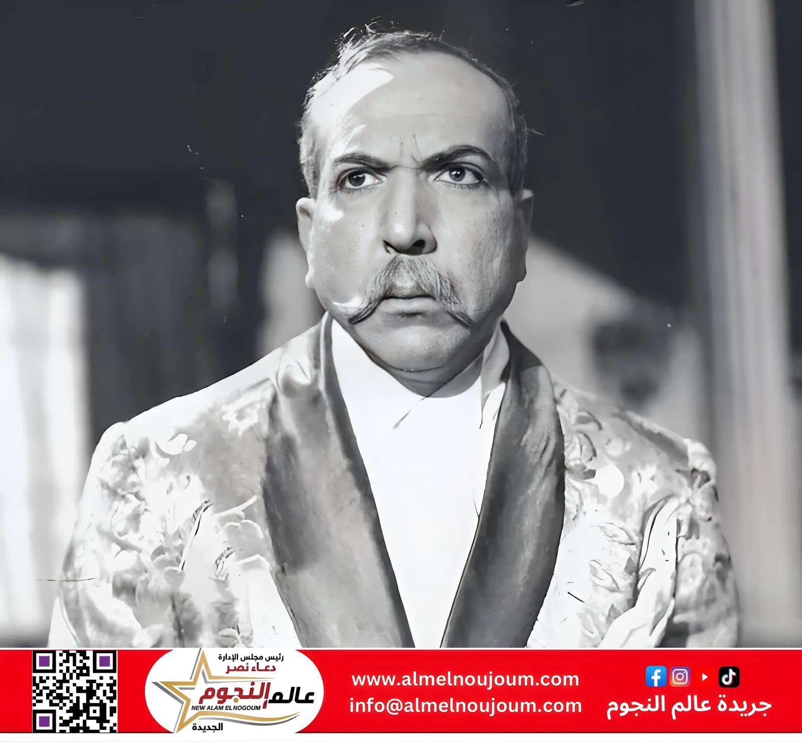 زكي رستم… فارس التمثيل الصامت وأسطورة الأداء المتقن