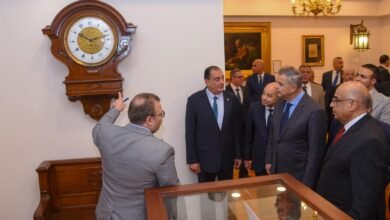 وزير العدل ومحافظ الإسكندرية يتفقدان مقر محكمة استئناف الإسكندرية ومتحف سراي الحقانية