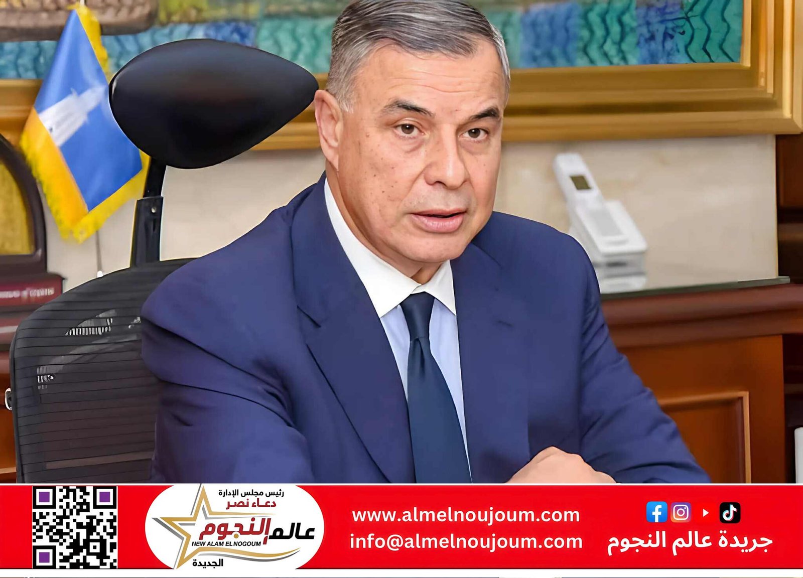 محافظ الإسكندرية يُهنئ القيادة السياسية والشعب المصري بذكرى تحرير سيناء الـ43