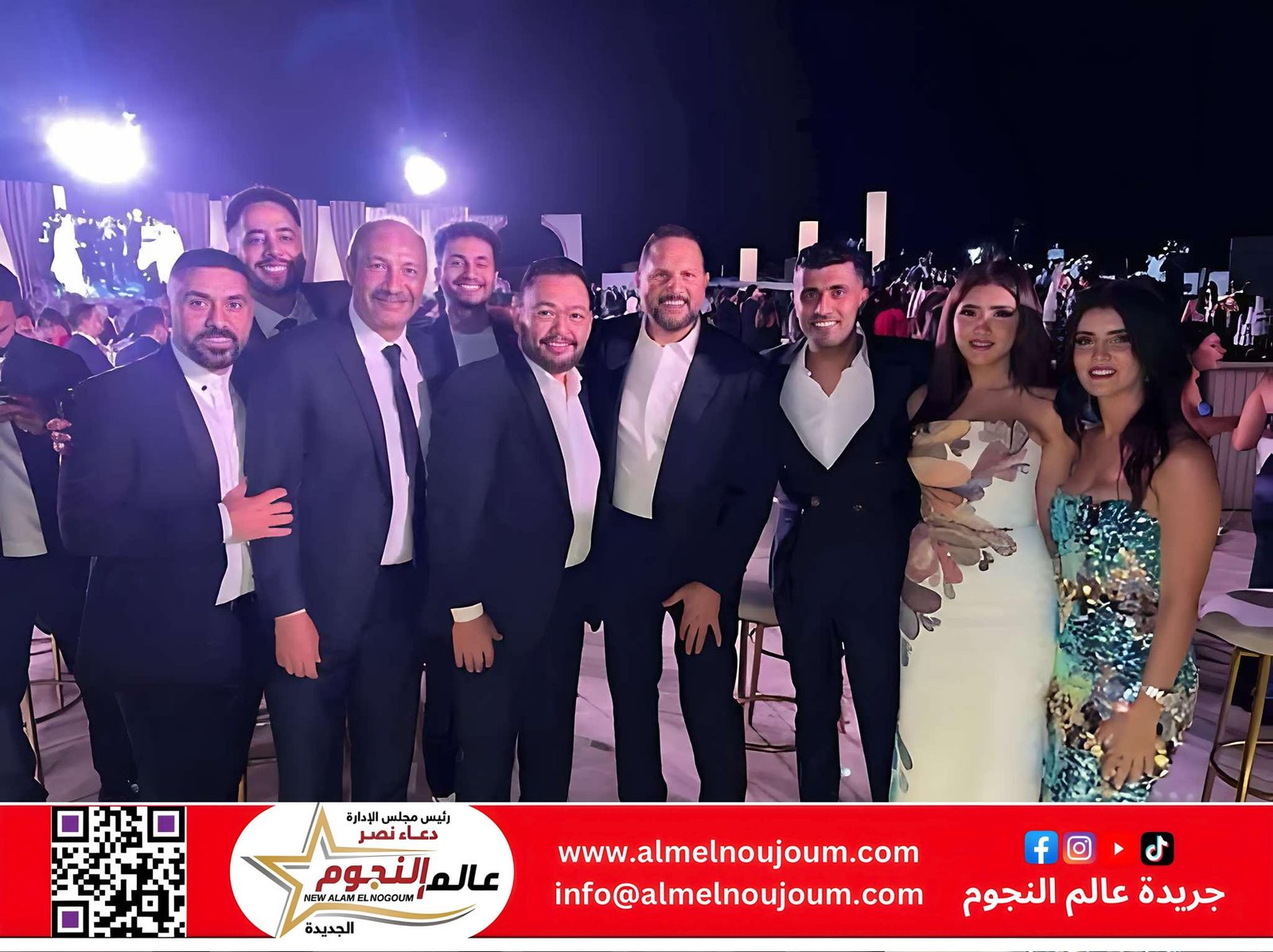 محمد سامي يُعبّر عن مشاعره لزوجته مي عمر في حفل زفاف ليلى أحمد زاهر: “أنتِ رفيقة دربي وأجمل ما في حياتي” 2 محمد سامي يُعبّر عن مشاعره لزوجته مي عمر في حفل زفاف ليلى أحمد زاهر: “أنتِ رفيقة دربي وأجمل ما في حياتي”