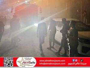 السيطرة على حريق في مخزن مواد غذائية بأسيوط دون إصابات