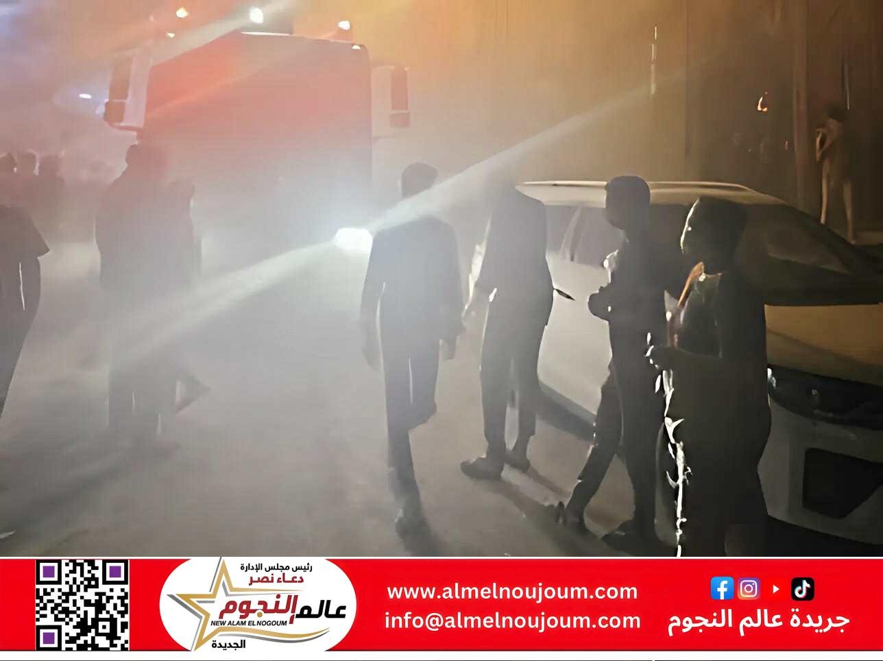 السيطرة على حريق في مخزن مواد غذائية بأسيوط دون إصابات
