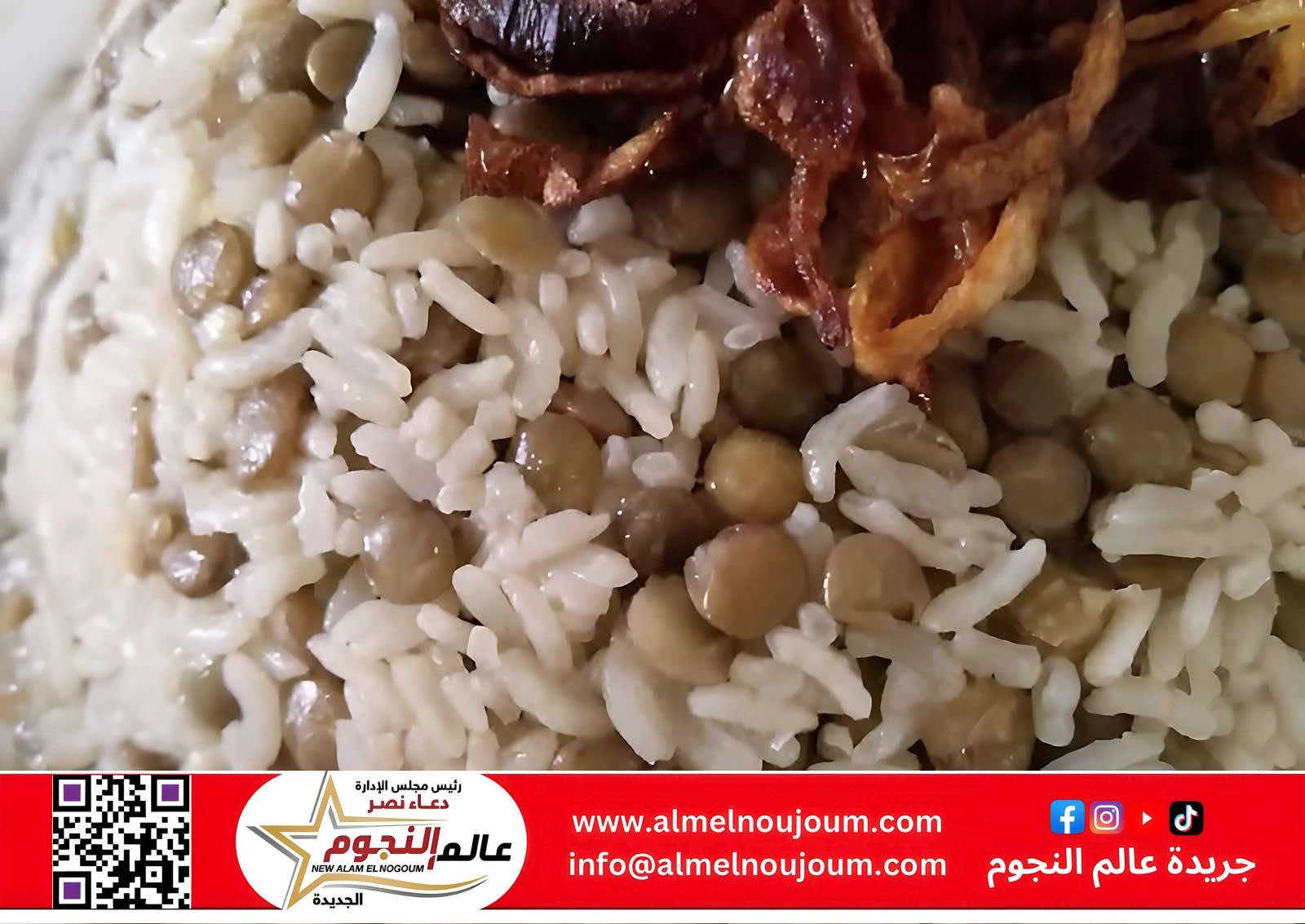 الكشري الفرعوني.. وجبة مصرية ضاربة في أعماق التاريخ بدون مكرونة