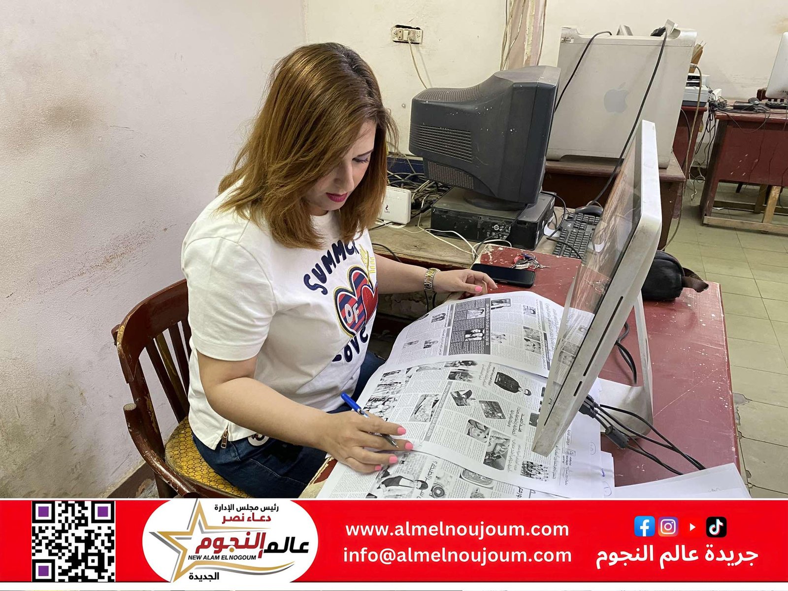 دعاء نصر.. قيادة إعلامية تنبض بالإبداع والتجديد في “عالم النجوم"