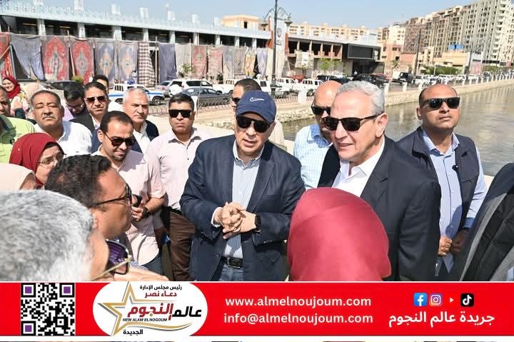وزير الري يتفقد حالة الري وأعمال تطهيرات الترع بمحافظة الغربية 