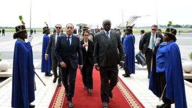 رئيس الوزراء يُشارك في حفل تنصيب الرئيس الجابوني بريس نجيما