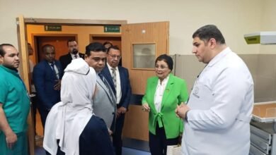 نائب وزير الصحة تتفقد عددًا من المنشآت الصحية بمحافظة أسوان