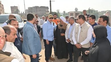 سويلم يتفقد حالة الري وأعمال تطهيرات الترع بمحافظة المنوفية 