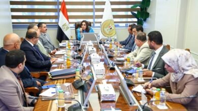 وزيرة التنمية المحلية تتابع مع قيادات الوزارة سير العمل في 16 مركز تكنولوجي بـ9 محافظات على مستوى الجمهورية
