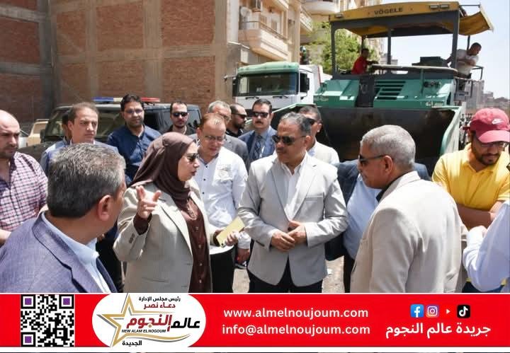 محافظ الشرقية يتفقد أعمال رصف وورفع كفاءة الشوارع الداخلية بمنطقة تقسيم المعلمين بمدينة الزقازيق 