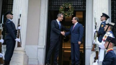 الرئيس السيسي يلتقي اليوم  برئيس الوزراء اليوناني السيد كيرياكوس ميتسوتاكيس