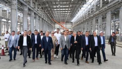 رئيس الوزراء يتفقد مصنع الشركة الوطنية المصرية لصناعات السكك الحديدية (نيرك)