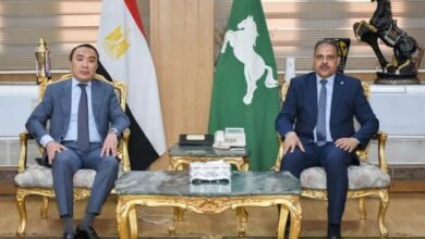 محافظ الشرقية يستقبل سفير كازاخستان لبحث سُبل التعاون المشترك