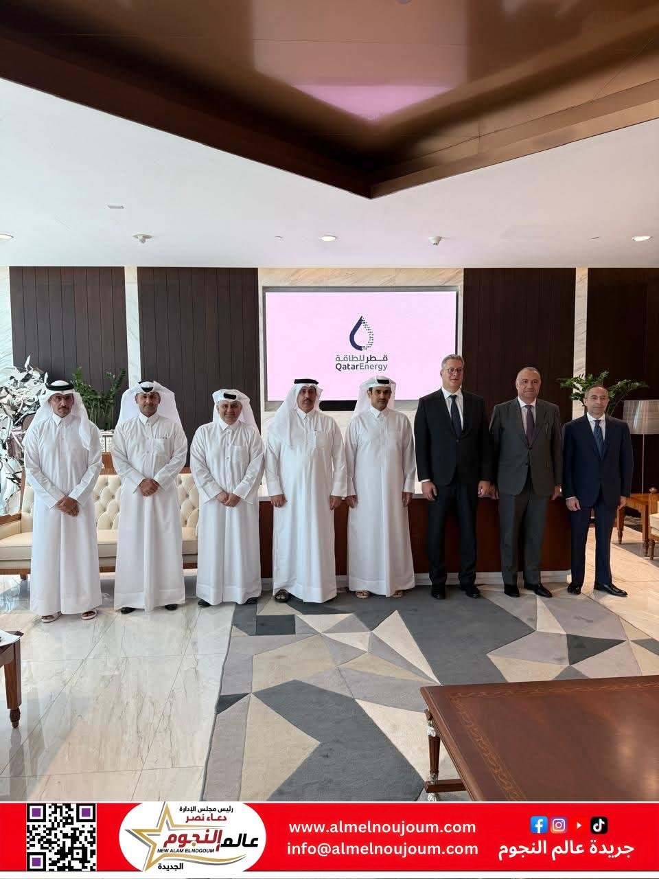 وزير البترول يلتقي وزير الطاقة القطري في زيارة إلى دولة قطر لبحث تعزيز التعاون المشترك بين البلدين