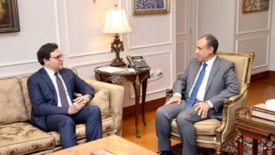 وزير الخارجية والهجرة يستقبل وزير الثقافة