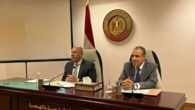 وزير الخارجية والهجرة يستقبل نائب رئيس مجلس الوزراء للتنمية الصناعية وزير الصناعة والنقل