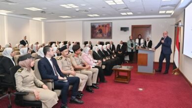 وزير الري يلتقي المهندسين الجدد الملتحقين للعمل حديثًا بوزارة الموارد المائية والرى