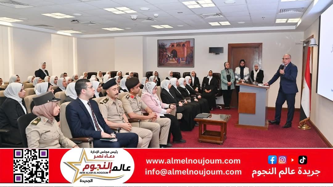 وزير الري يلتقي المهندسين الجدد الملتحقين للعمل حديثًا بوزارة الموارد المائية والرى