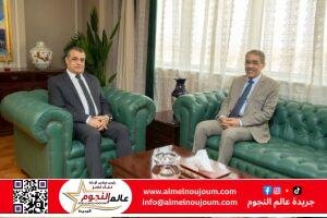 وزير الدولة للإنتاج الحربي يستقبل رئيس الهيئة العامة للاستعلامات 2 وزير الدولة للإنتاج الحربي يستقبل رئيس الهيئة العامة للاستعلامات