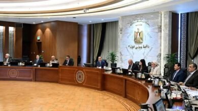 الاجتماع الخامس والأربعون لمجلس الوزراء برئاسة الدكتور مصطفى مدبولي