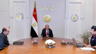 الرئيس السيسي يجتمع مع مستشار رئيس الجمهورية للتخطيط العمراني