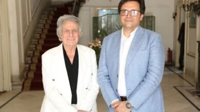 وزير الثقافة يلتقي المايسترو سليم سحاب لمناقشة التعاون في اكتشاف وتدريب المواهب الغنائية 