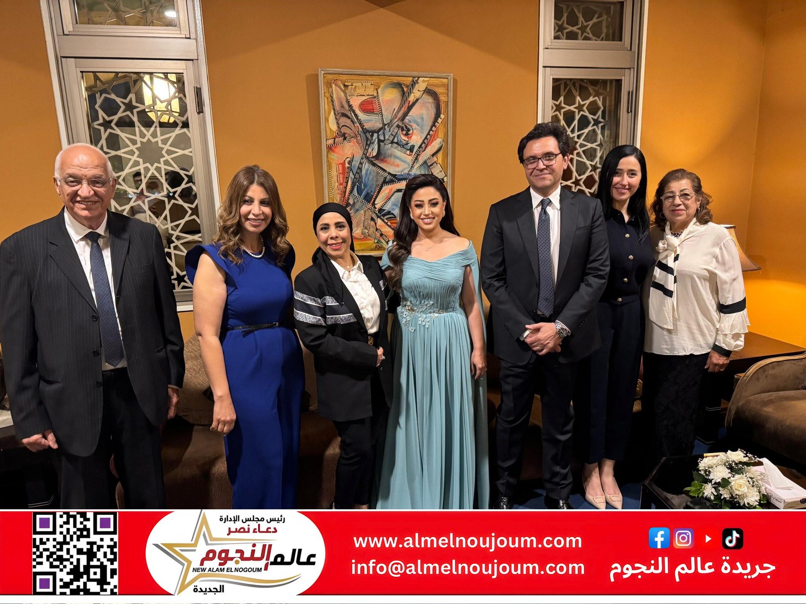 تكريم للفن الأصيل.. حضور وزاري وثقافي لافت في حفل "كوكب الشرق" لريهام عبد الحكيم 4 تكريم للفن الأصيل.. حضور وزاري وثقافي لافت في حفل "كوكب الشرق" لريهام عبد الحكيم