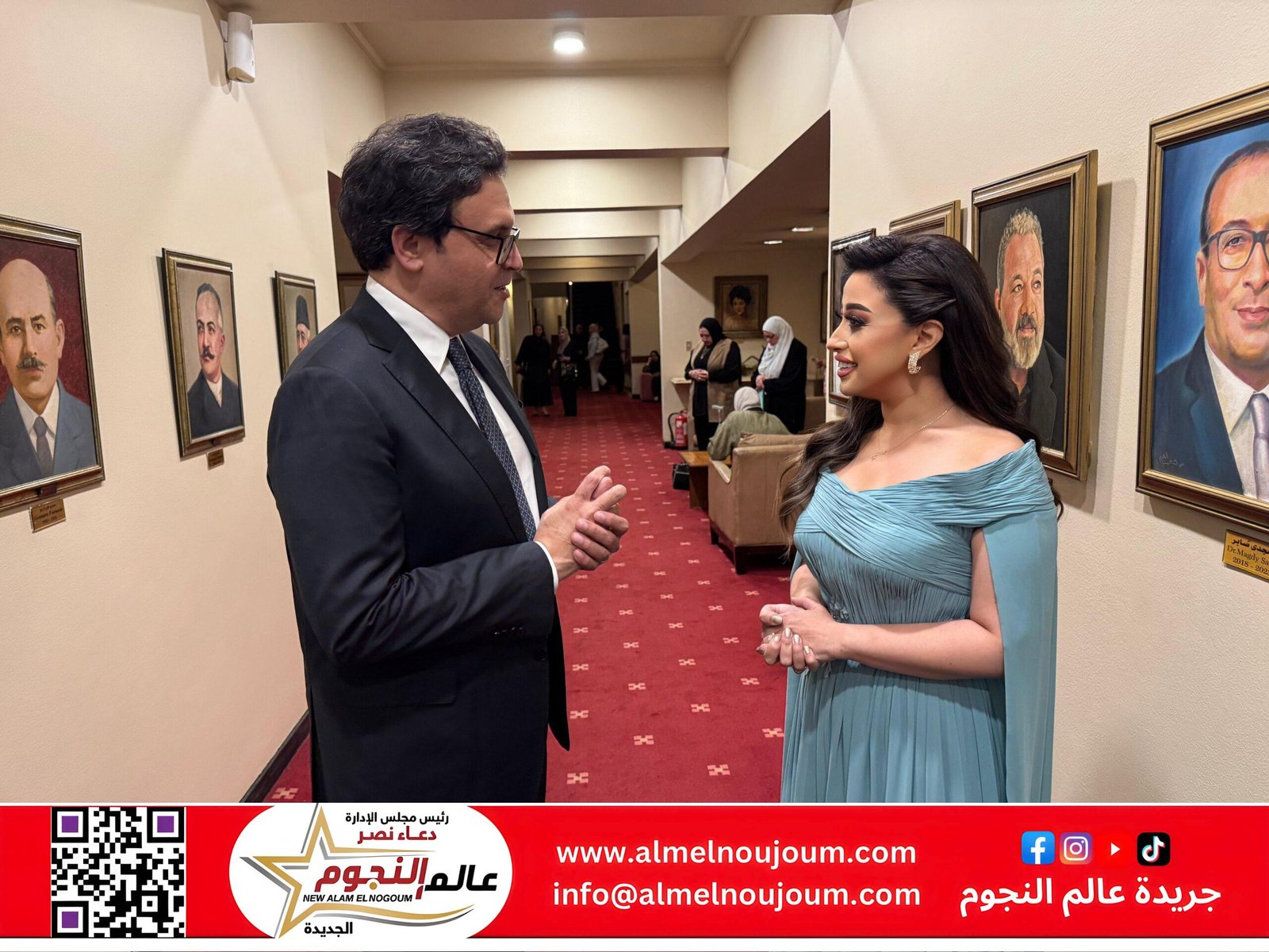 تكريم للفن الأصيل.. حضور وزاري وثقافي لافت في حفل "كوكب الشرق" لريهام عبد الحكيم 2 تكريم للفن الأصيل.. حضور وزاري وثقافي لافت في حفل "كوكب الشرق" لريهام عبد الحكيم