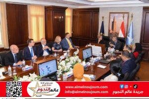 محافظ الإسكندرية يستقبل سفيرة الاتحاد الأوروبي لبحث سبل التعاون المشترك بين الجانبين