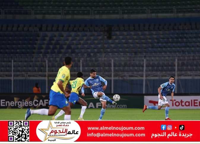 قلوب المصريين مع بيراميدز في الشوط الأول أمام صن داونز