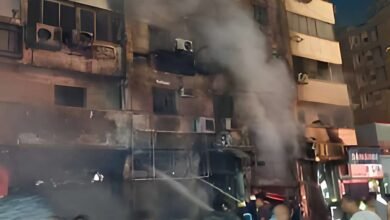 قرار عاجل من محافظ القاهرة بعد حريق مطعم مصر الجديدة بسبب انفجار أنبوبة بوتاجاز