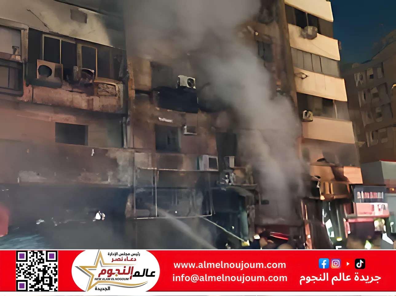قرار عاجل من محافظ القاهرة بعد حريق مطعم مصر الجديدة بسبب انفجار أنبوبة بوتاجاز