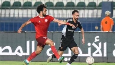 الأهلي يتفوق على حرس الحدود بثنائية نظيفة في الشوط الأول بالدوري المصري