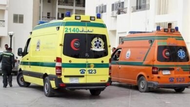 مصرع شخصين وإصابة 13 فى حادث تصادم بمحافظة البحيرة