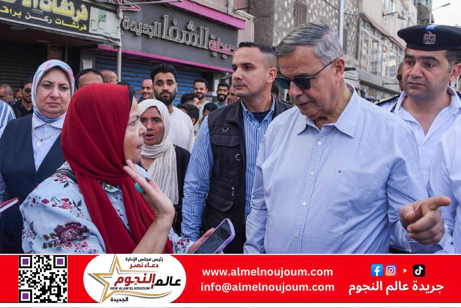 للمرة الثانية خلال أيام.. محافظ الإسكندرية يتفقد ميدانيًا عددًا من المحاور الحيوية بشرق المدينة