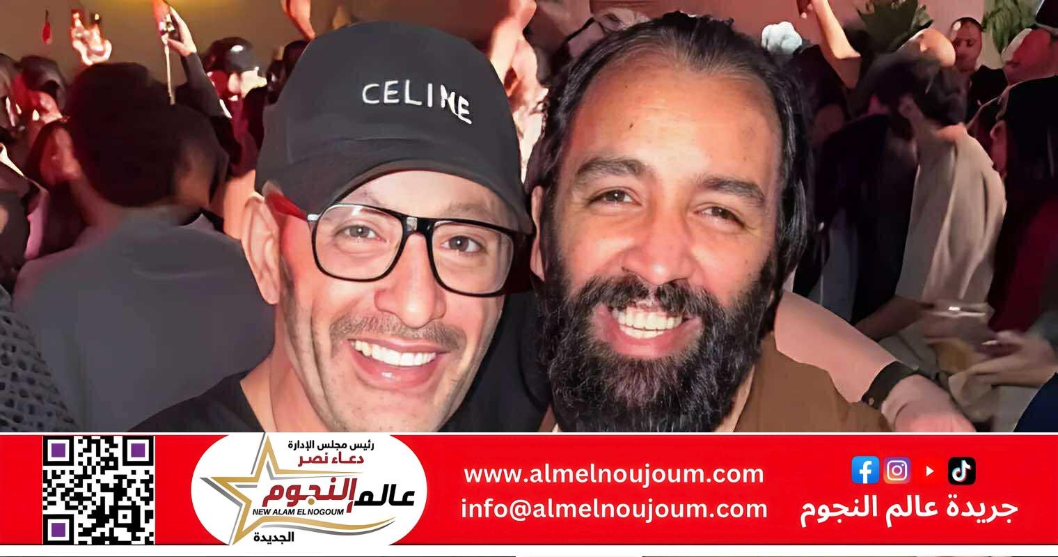 أول ظهور لأحمد السقا بعد طلاقه من مها الصغير في حفل عيد ميلاد أسماء جلال 2 أول ظهور لأحمد السقا بعد طلاقه من مها الصغير في حفل عيد ميلاد أسماء جلال