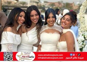 مايان السيد تحتفل بعقد قران شقيقتها وسط أجواء عائلية مبهجة وتفاعل واسع من الجمهور