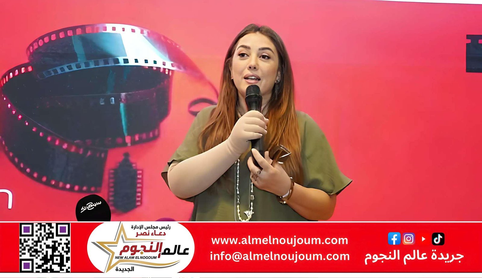 كندة علوش في مهرجان أسوان: لم أفكر في زيادة أجري وزوجي يمنحني الثقة والدعم