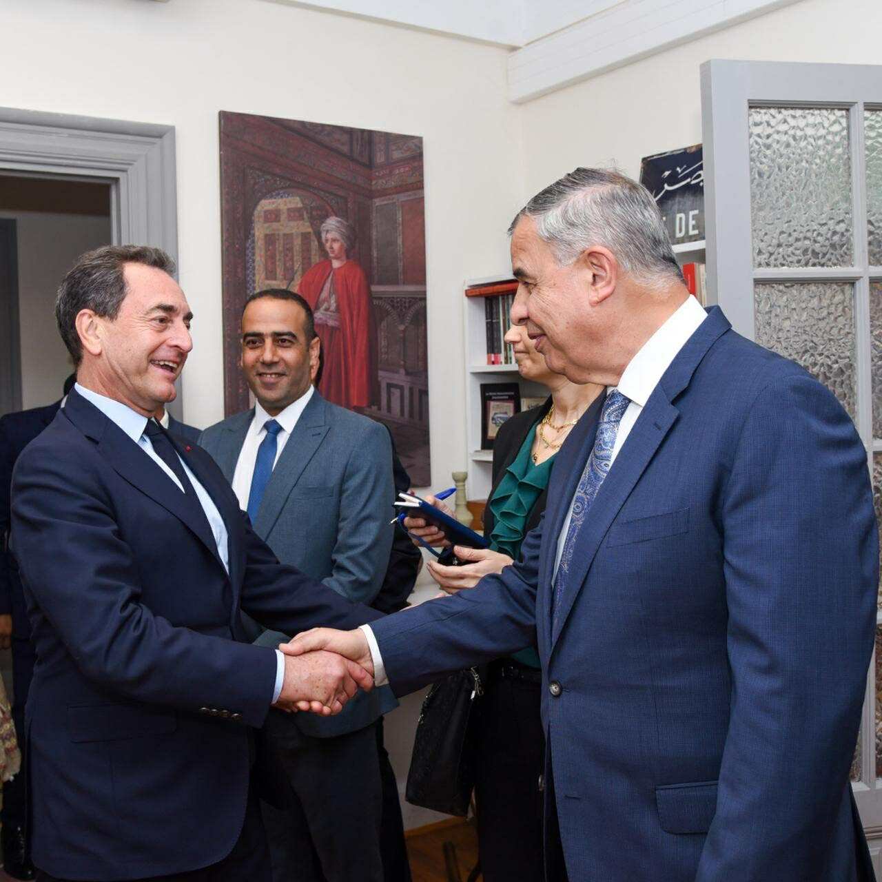 محافظ الإسكندرية يفتتح المقر الجديد لمركز الدراسات السكندرية الفرنسي