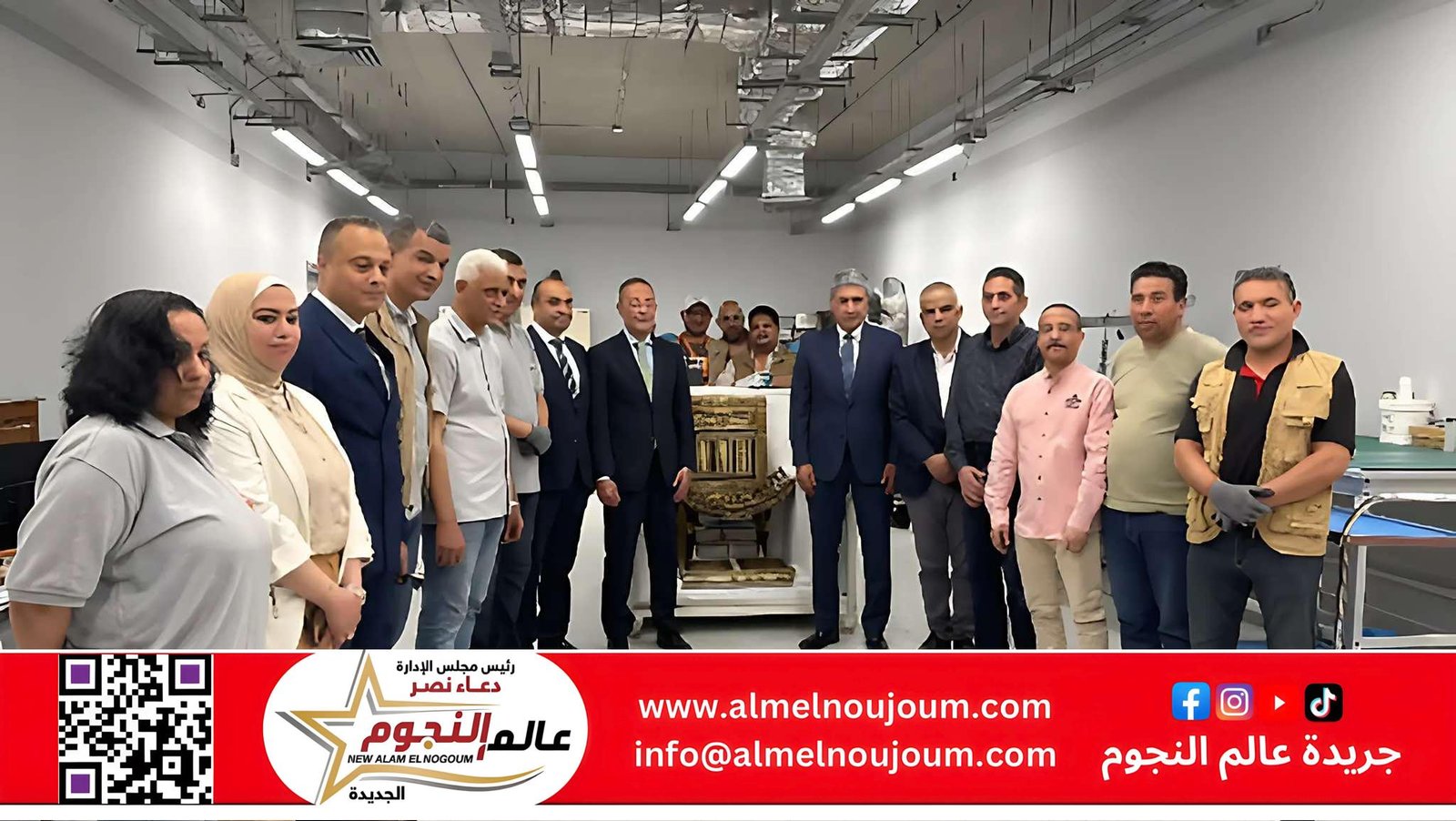 المتحف المصري الكبير يضم 163 قطعة جديدة من كنوز توت عنخ آمون 