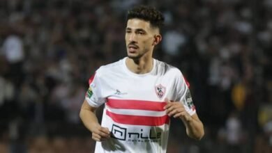 إصابة أحمد فتوح بتمزق في عضلة السمانة وغيابه عن مواجهة المصري