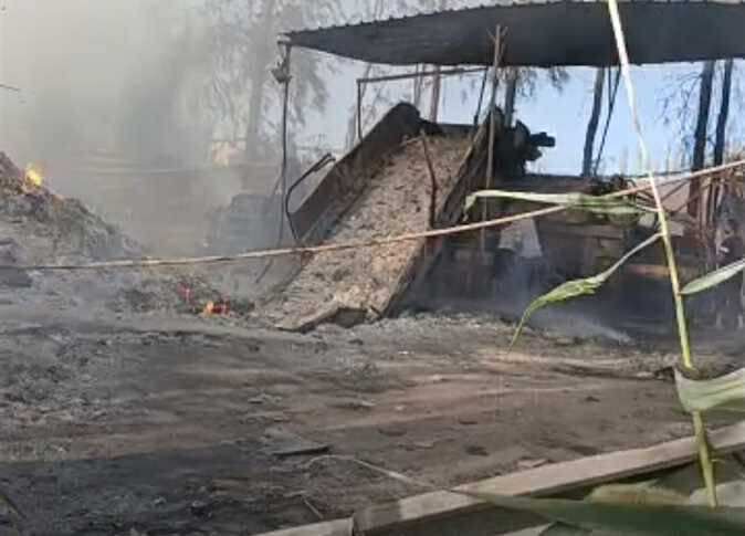 السيطرة على حريق هائل بمصنع كبس كراتين في مدينة الكردي دون إصابات 5 السيطرة على حريق هائل بمصنع كبس كراتين في مدينة الكردي دون إصابات