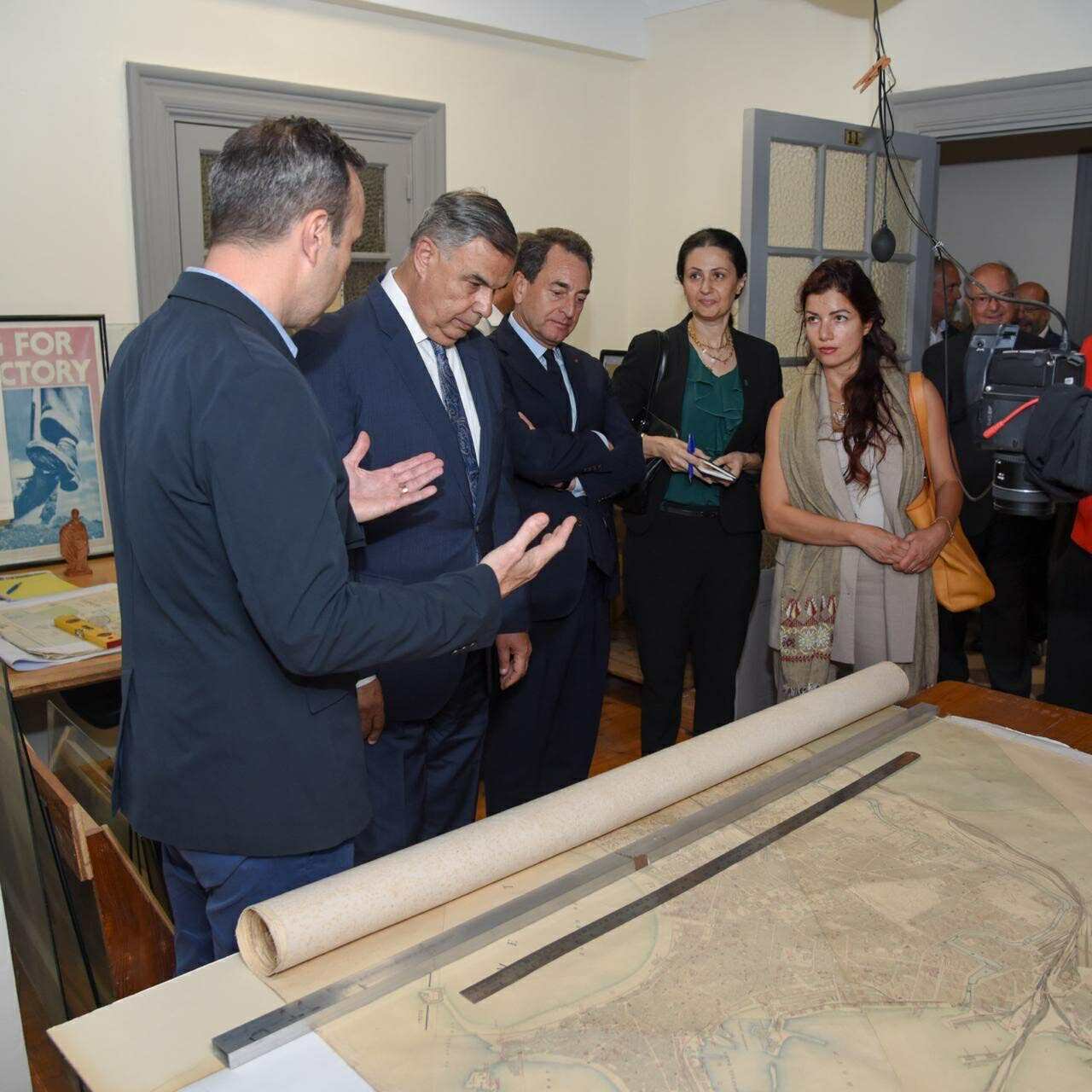 محافظ الإسكندرية يفتتح المقر الجديد لمركز الدراسات السكندرية الفرنسي